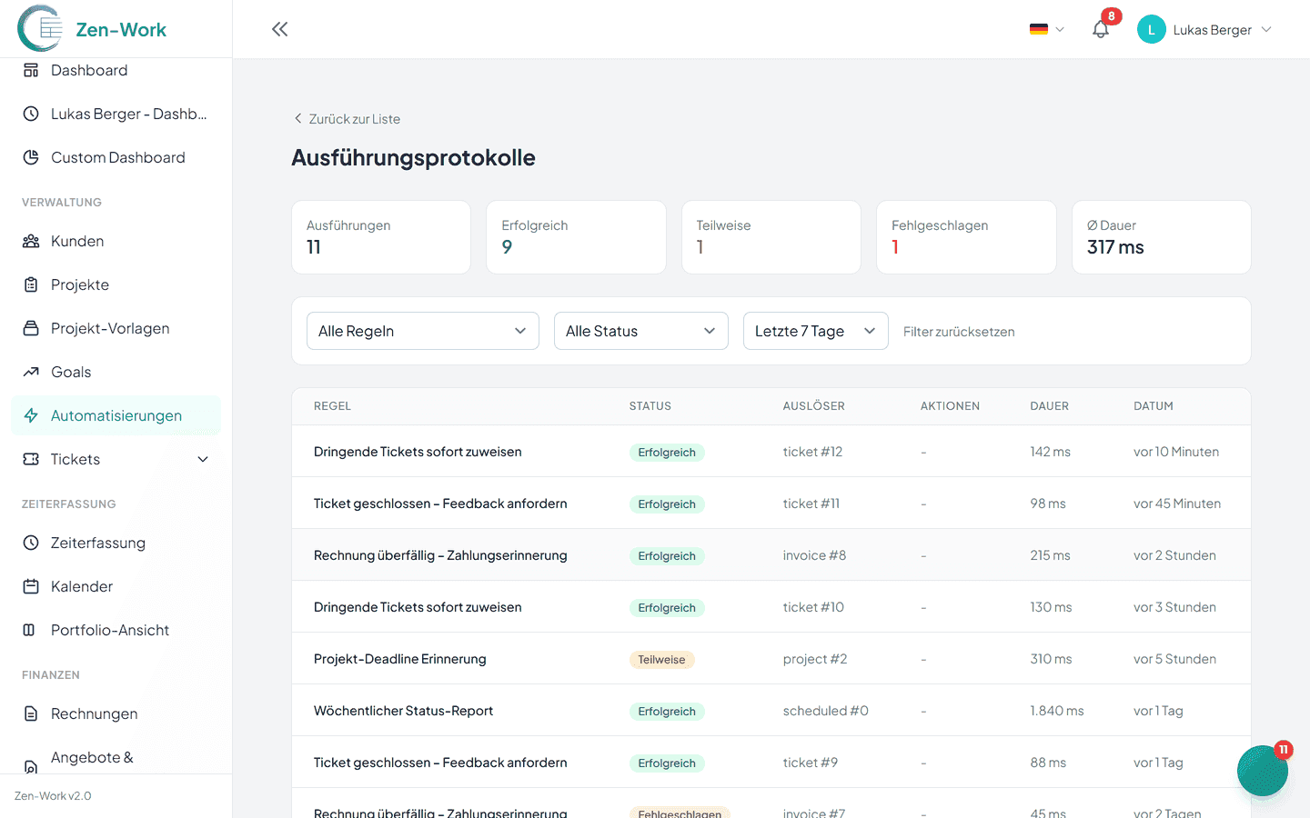 OAuth 2.0 & Webhook-Plattform