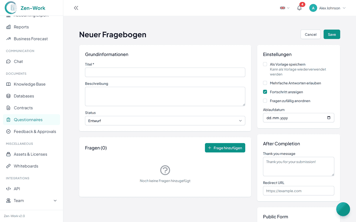 Drag & Drop Form Builder
