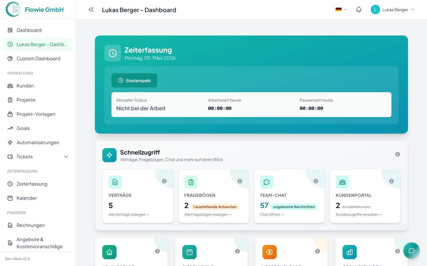 Zusammenarbeit im Team