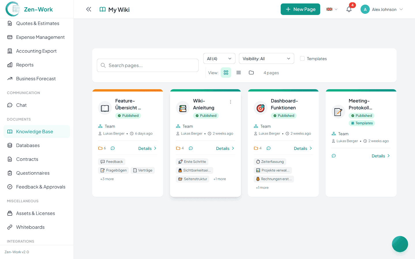 Wiki & Knowledge Base